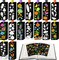 80 Pcs Summer Color Your Own Bookmarks with Ribbon Bulk DIY Coloring Crafts Beach Ice Cream Ocean Fruit Sun Bookmark Blank Paint Classroom Decorate for Teacher Student Summer